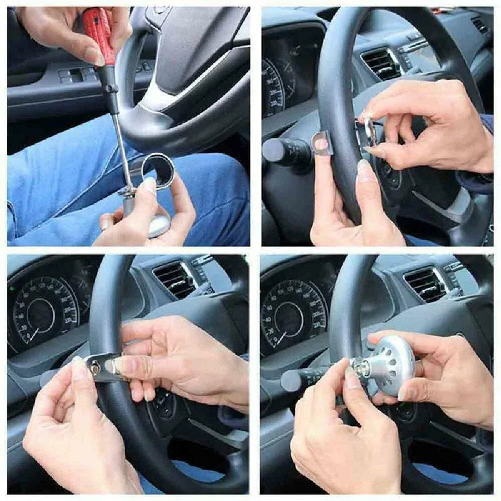 Blue Steering Wheel Spinner for Car