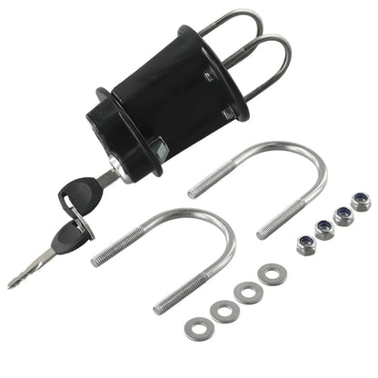 3L 5L Fuel Tank Mount-Petrol Can Jerry Cans Key Bracket Holder Lock Fastener