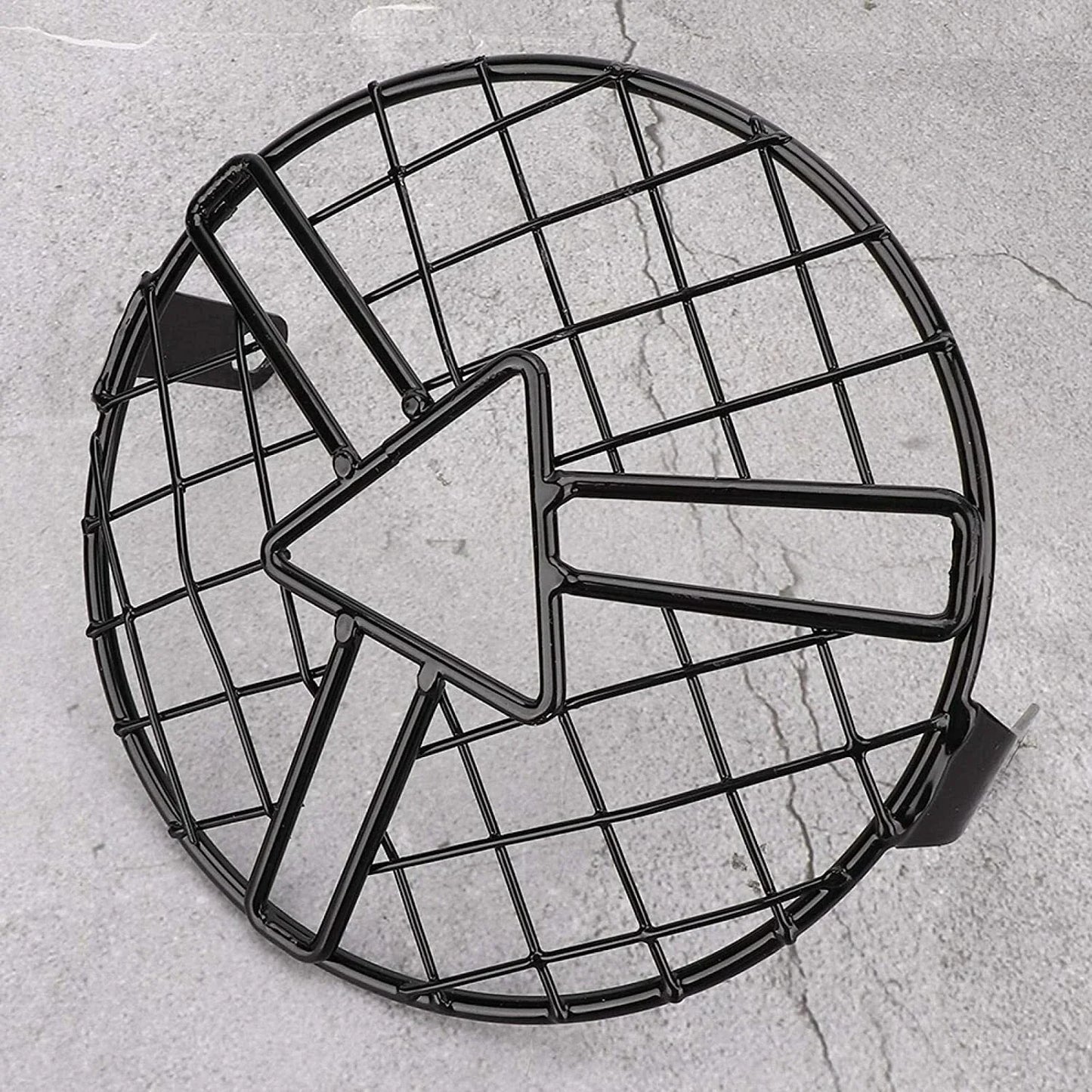 16.5cm Headlight Mesh Grill Protect Side Mount Cover for CG125 GN125