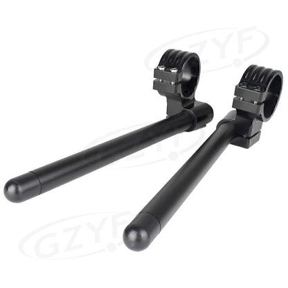 31mm Clip On Handle Bar Fork Tubes for Motorcycle - Universal Black