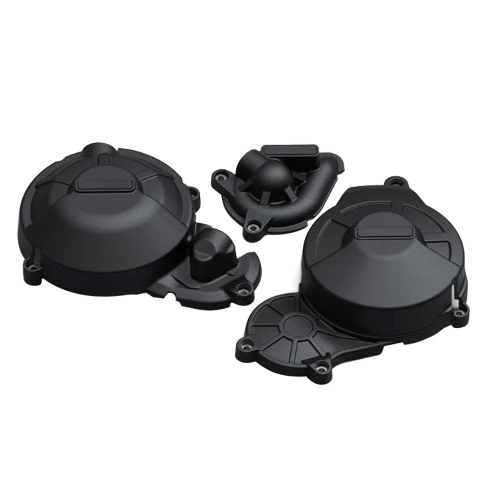 Black Engine Protection Cover for Aprilia RS660 Tuono 660 (2021-2023)