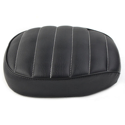 Black Rear Passenger Cushion Seat Pad for Harley X48 XL1200 Sportster (2004-2023)