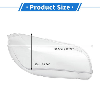 1 Pc Front Right Headlight Lens Cover for BMW X1 E84 (2010-2015) Clear