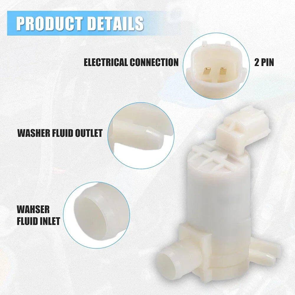 Windshield Washer Pump for INFINITI G25 G35 (2007-2013)