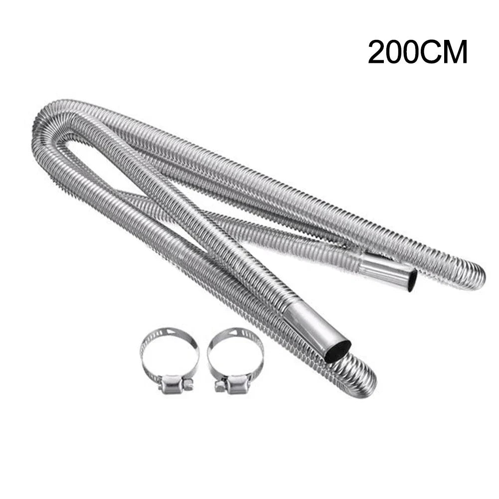 Stainless Steel Exhaust Pipe / 7-Length / Exhaust Pipe for Air Diesel Heater