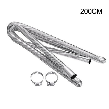 Stainless Steel Exhaust Pipe / 7-Length / Exhaust Pipe for Air Diesel Heater