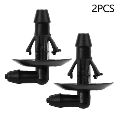 2 x Windscreen Nozzle Sprayer Connector for Dodge Sprinter 2500 3500 (2003–2009)