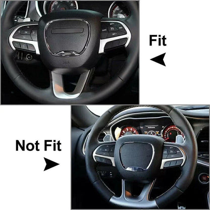 Steering Wheel Center Ring Cover Trim for Dodge Challenger/Charger (2015-2019)