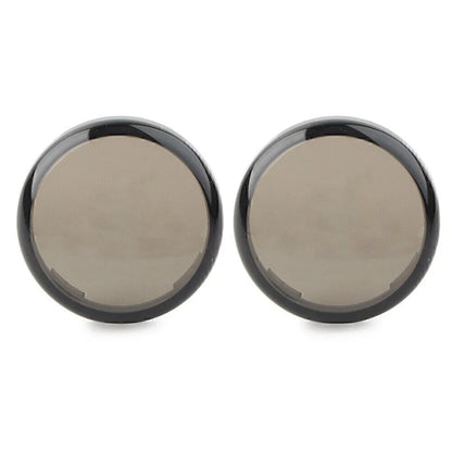 Smoke Turn Signal Lens Covers for Harley Touring Softail Dyna