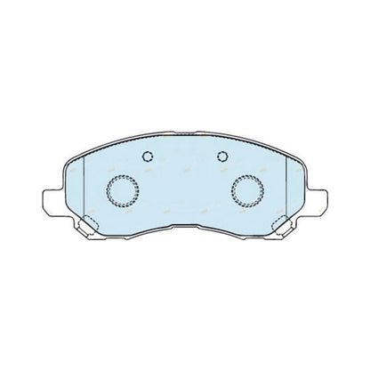 Front Disc Brake Pad Set for Dodge Caliber (2006-2014)