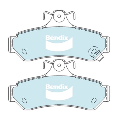 GCT Rear Disc Brake Pad Set for Toyota Aurion GSV40 (2006–2017)
