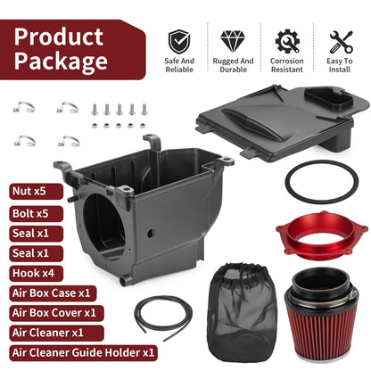 Air Filter Box Cover Seal Hook Bolt Kit for Yamaha YFZ450 (2004–2013)