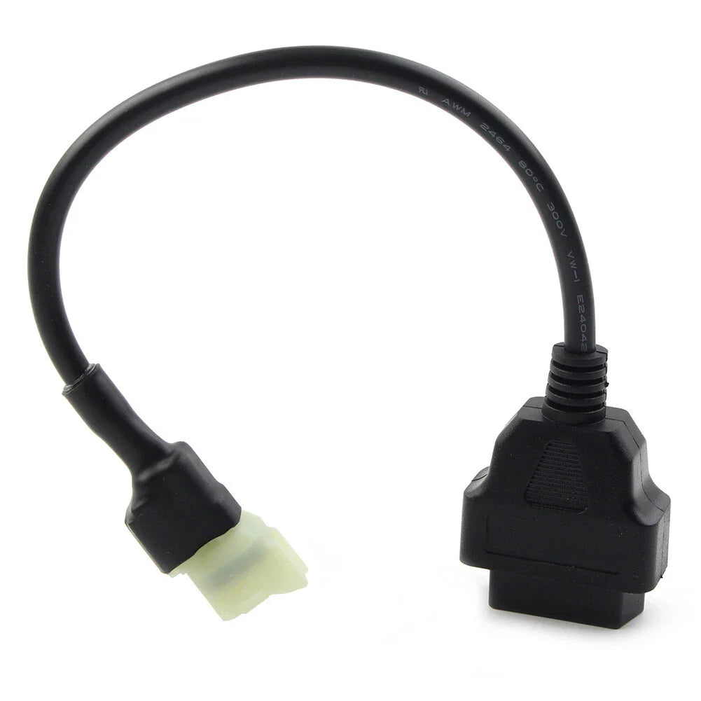 4 Pin to 16 Pin OBD2 Cable Connectors for Honda Motorcycles
