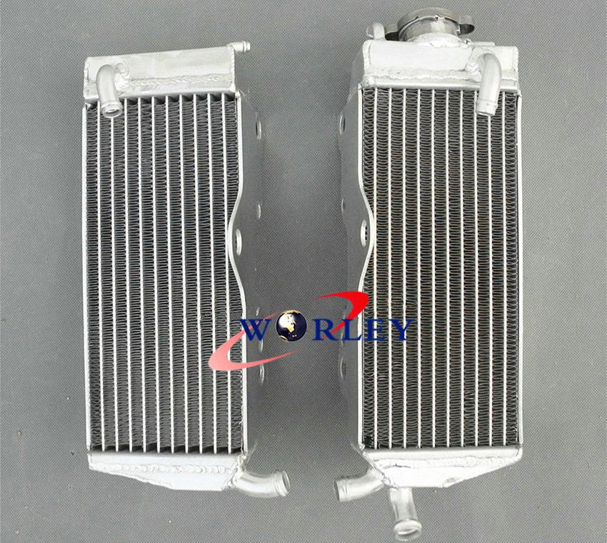 Aluminum Radiator & Black Hose for Honda CR250R CR250 (1990-1991)