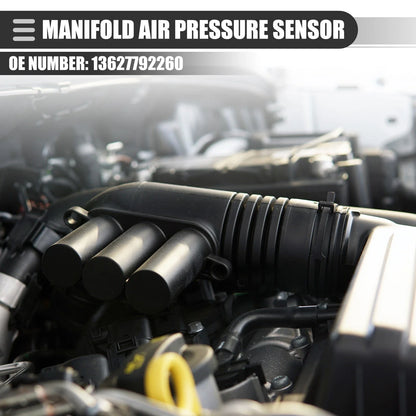 Manifold Air Pressure Sensor Replacement for BMW X5 Black