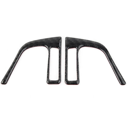 Carbon Fiber Steering Wheel Button Trim Cover for Subaru Forester (2013-2018)
