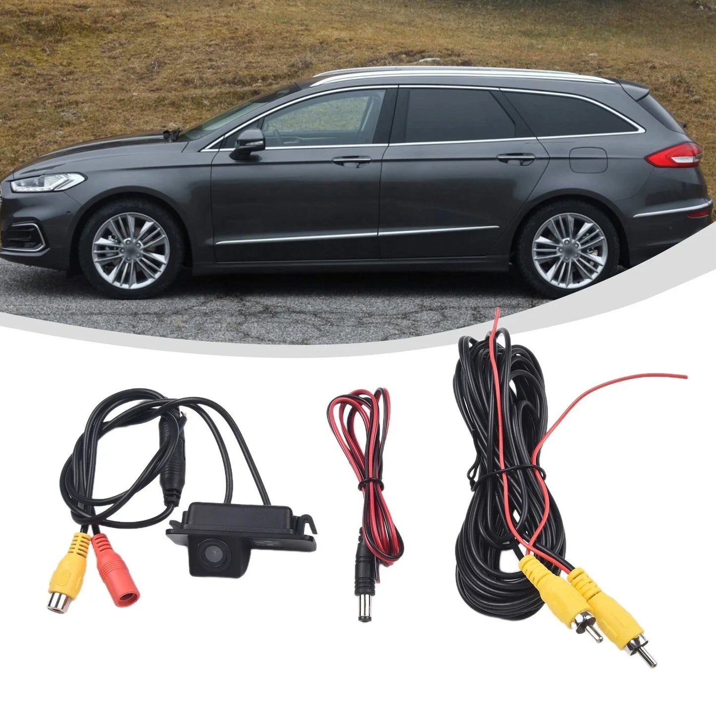 Rear View Reverse Camera 170° for Ford Mondeo S-Max Focus Fiesta