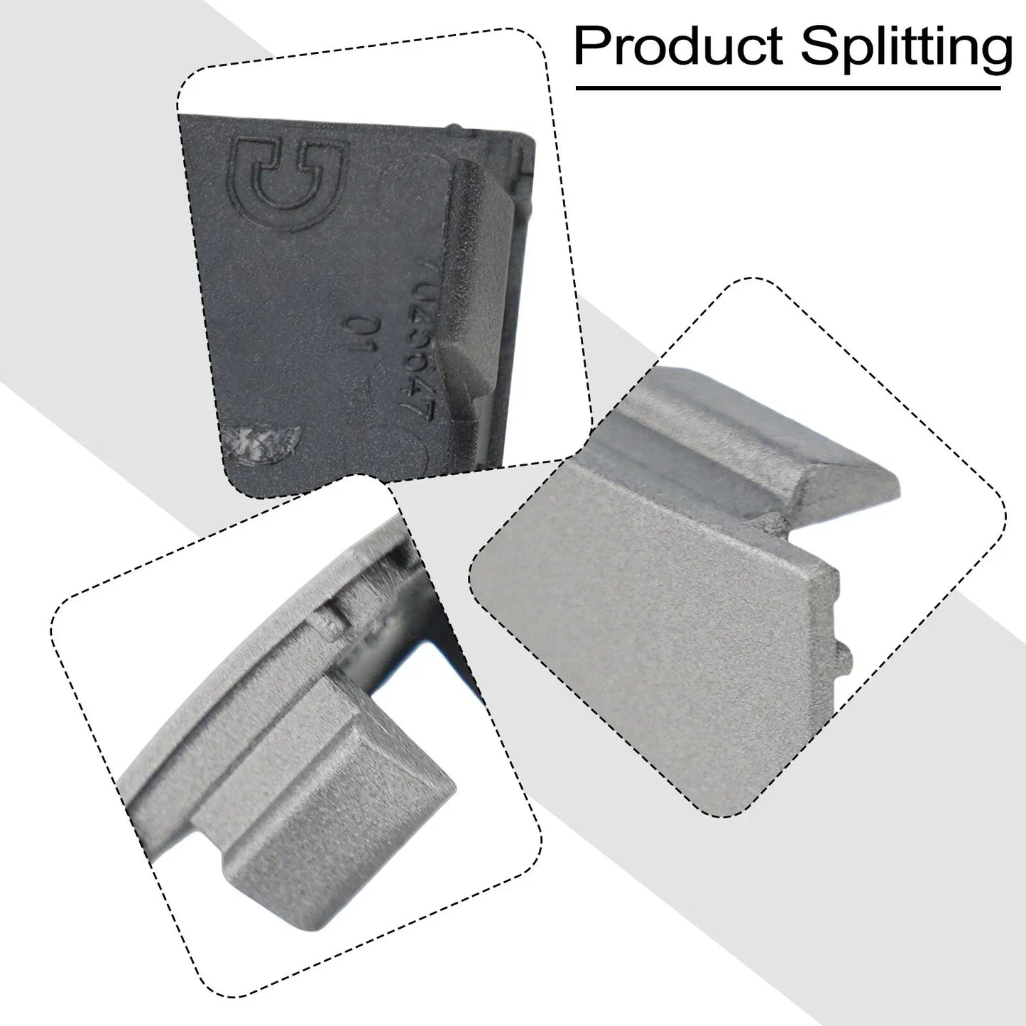 Door Flap Cover / 2 x Door Panel Cover for 7 Series E65/E66 (2002-2008)