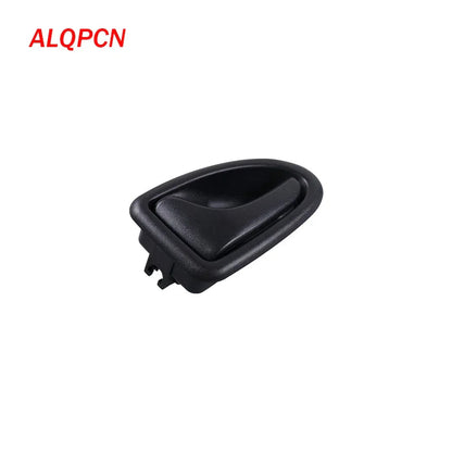 Black Front Left Interior Door Handle for Renault Clio Vivaro (1998-2009)