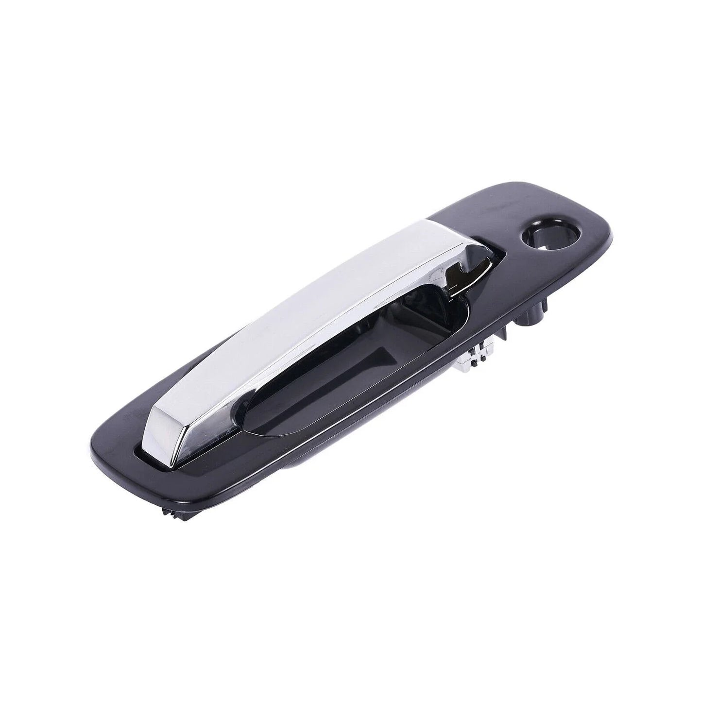 2 x Front LH+RH Chrome Black Outer Door Handle for Nissan X-Trail (2001–2007)