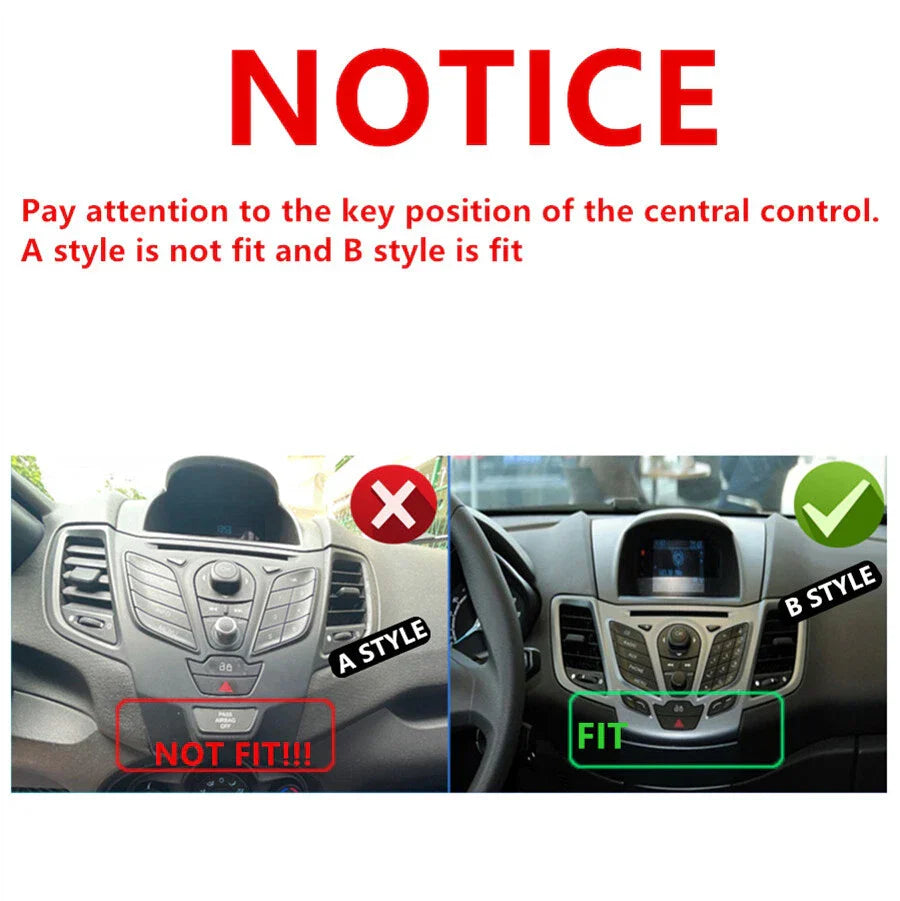 9.7" Android 11 Car Stereo GPS Navigation for Ford Fiesta (2009-2016)