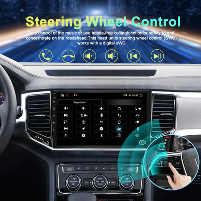 10" Apple Carplay Android Auto Radio for Toyota Kluger (2014-2019)