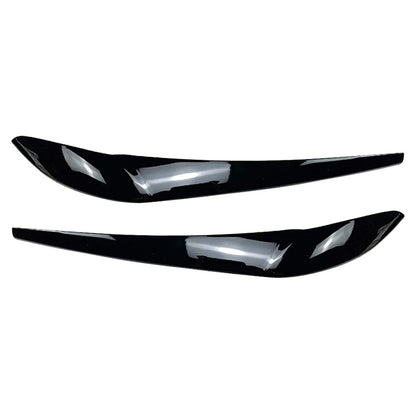 Front Headlight Eyebrow Eyelid Covers for BMW X3 F25, X4 F26 (2014-2017)