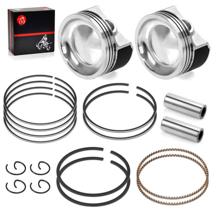 Piston w/Rings Kit 80mm for Polaris Sportsman Ranger RZR 800 (2005–2017)