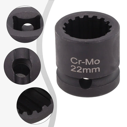 Mechanic Tool 1/2” Dr X 22mm SOCKET 16PT