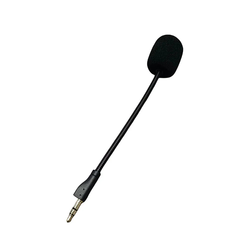 Boom Microphone for Logitech GPRO & G PRO X, 3.5mm Replacement Black