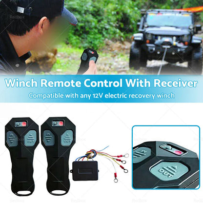 12V Wireless Winch Remote Control Handset for Off Road Trucks