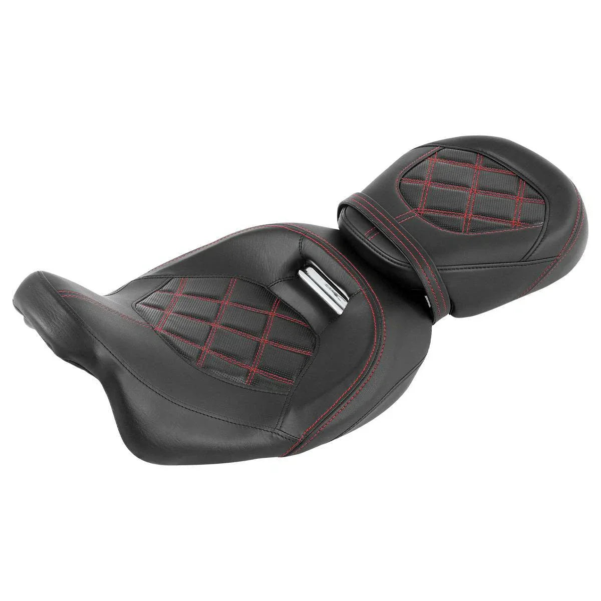Black Driver Passenger Seat for Harley CVO Electra Road Glide FLHT FLHR (09-23)
