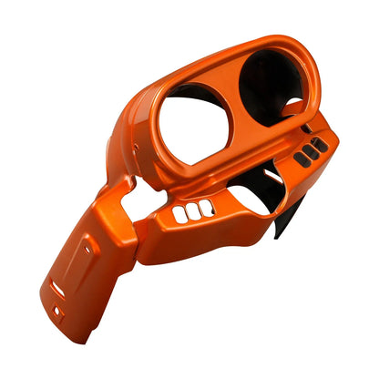 Instrument Housing for Harley Road Glide (2015-2023) Scorched Orange/Black