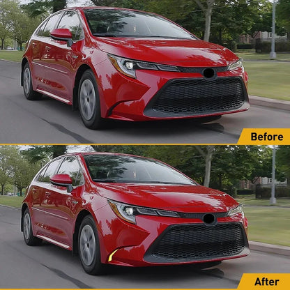 LED Daytime Running Fog Lights for 2020-2022 Toyota Corolla (2020-2022)