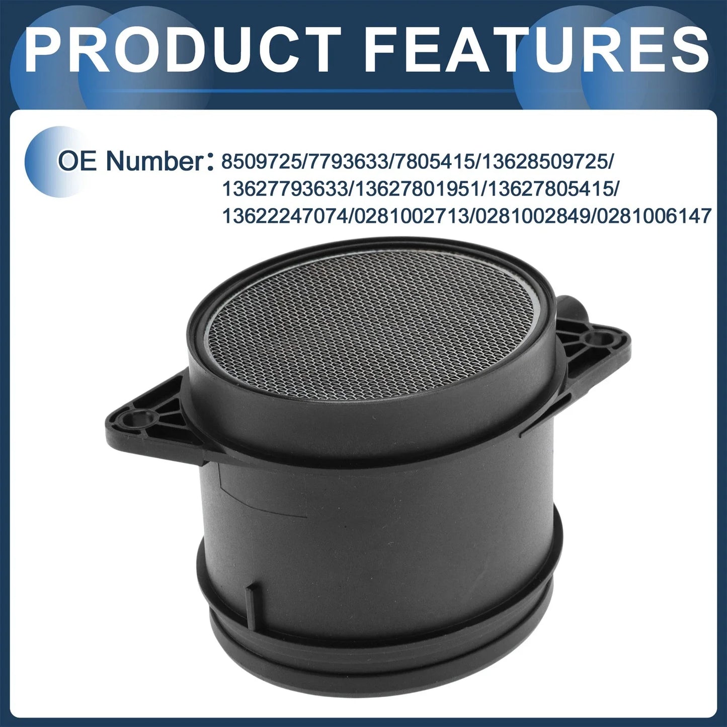Mass Air Flow Sensor Assembly for BMW E46 (1998-2006)