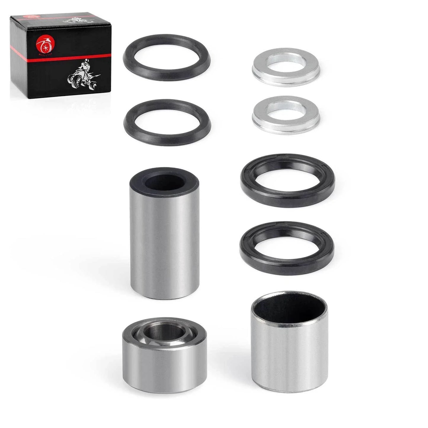 Front Upper Lower Shock Bushing Kit for Honda TRX400EX (2004–2008)