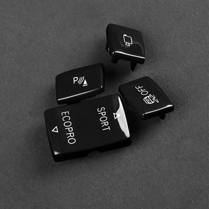 4Pcs Gear Shift Button Covers for BMW 1 2 3 4 Series (F20-F23)