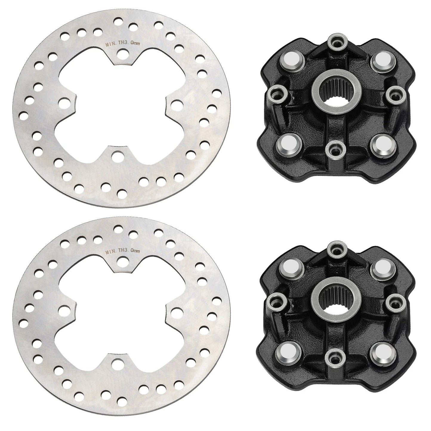 Wheel Hub Disc Front Left/Right for Honda Foreman Rubicon 500 (2010–2014)