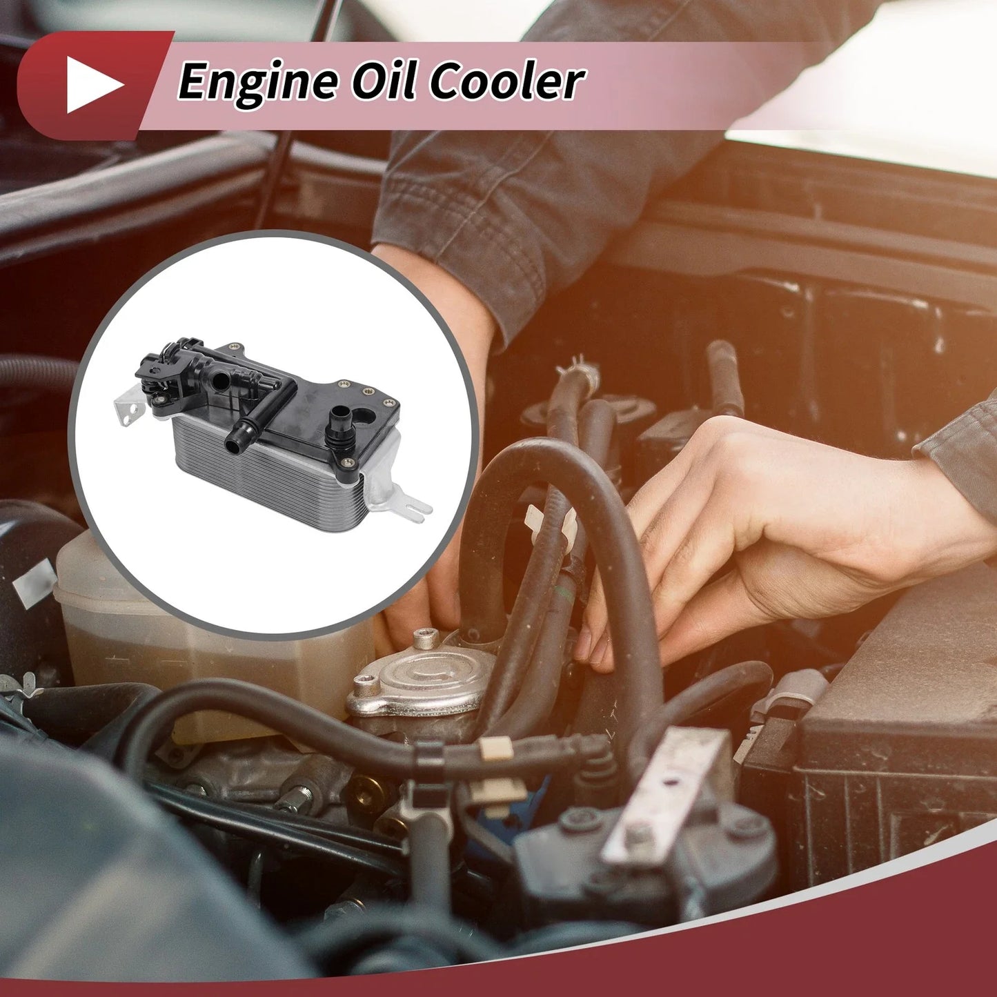 Trans Cooler for BMW F01 730i N52n