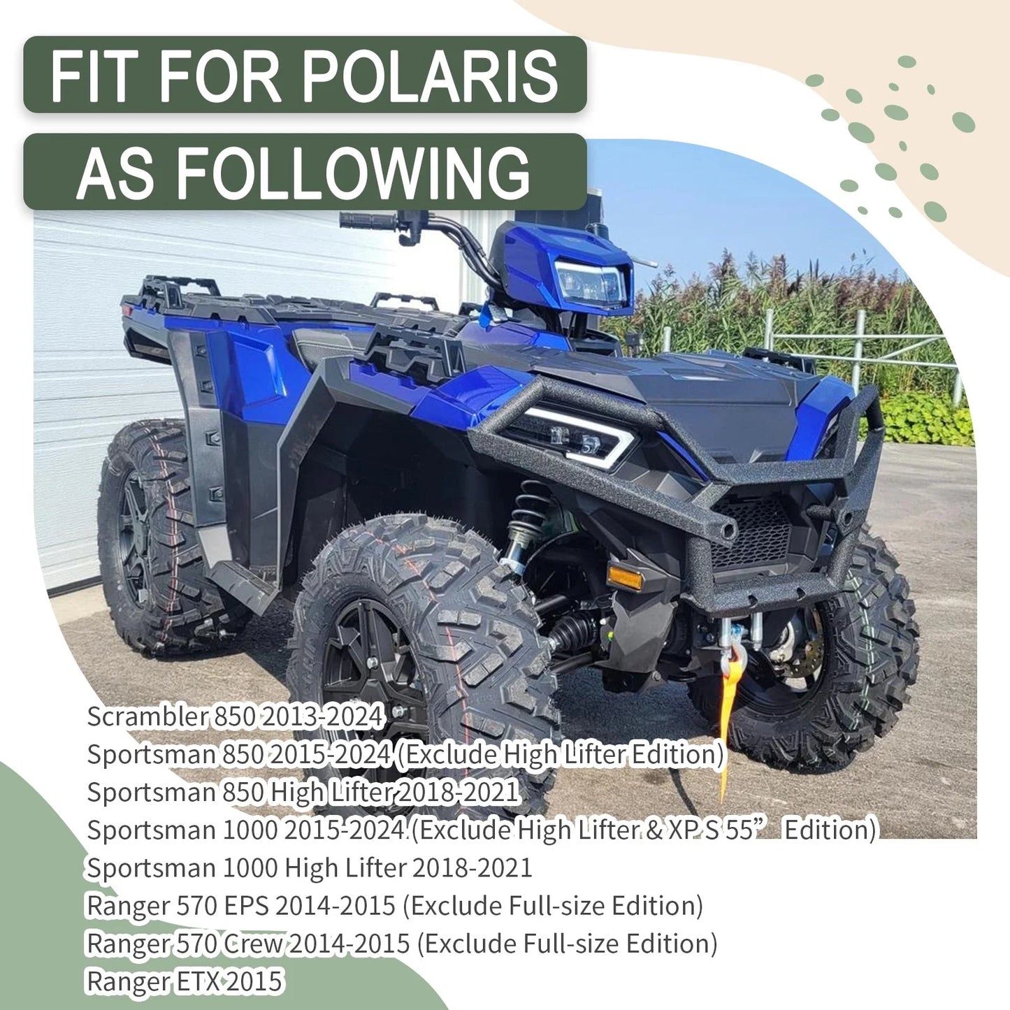 Front Pinion Cover Assembly for Polaris Sportsman 850 1000 (2015–2024)