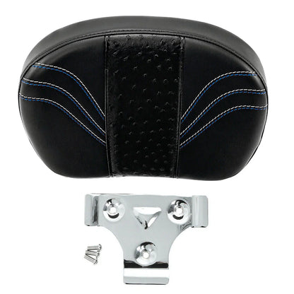 Black Passenger Backrest for Harley Touring Road Glide Street Glide (2014-2023)