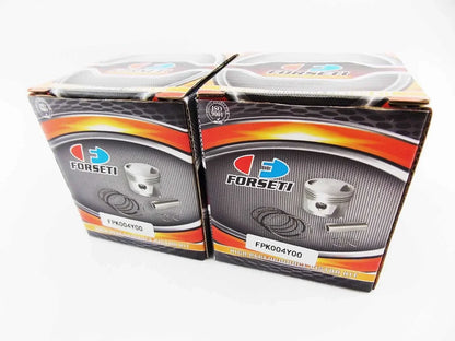 0.5mm O/S FORSETI Piston Set 64.5mm Rings Pin Clips for YAMAHA RD400 (74-78)