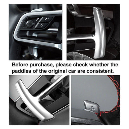 Steering Wheel Shift Paddle Extensions for Porsche Panamera, Macan (2010-2023)