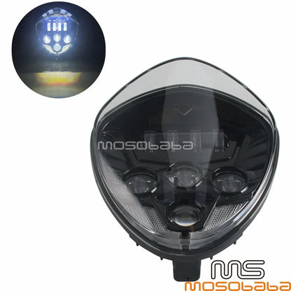 60W LED Headlight Hi/Low Beam for Victory Cross Country (2010-2017)