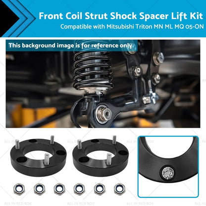25mm Front Coil Spacers for Mitsubishi Triton MN ML MQ (2005-2023)