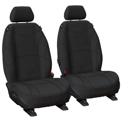 Front Custom Fit Neoprene Car Seat Covers for Toyota Prado 150 Series 2009~On