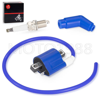 Ignition Coil Pack Spark Plug for Polaris Trail Boss 325 (2000–2002)
