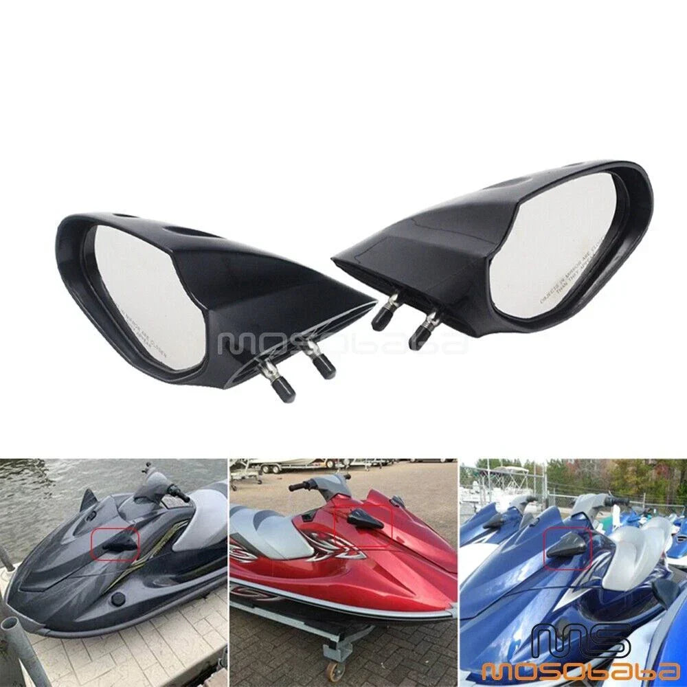 ABS Rearview Mirrors for Yamaha Waverunner VX1100BL VX1800AM VX SPORT (2002-2009)