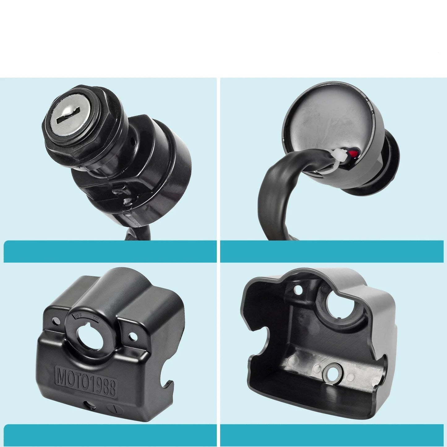 Ignition Key Switch Plastic Cover for Yamaha Blaster (1992–2006)