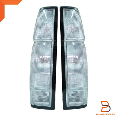 White Lens Tail Light Rear Lamp for Nissan Navara D21 (1990-1996)